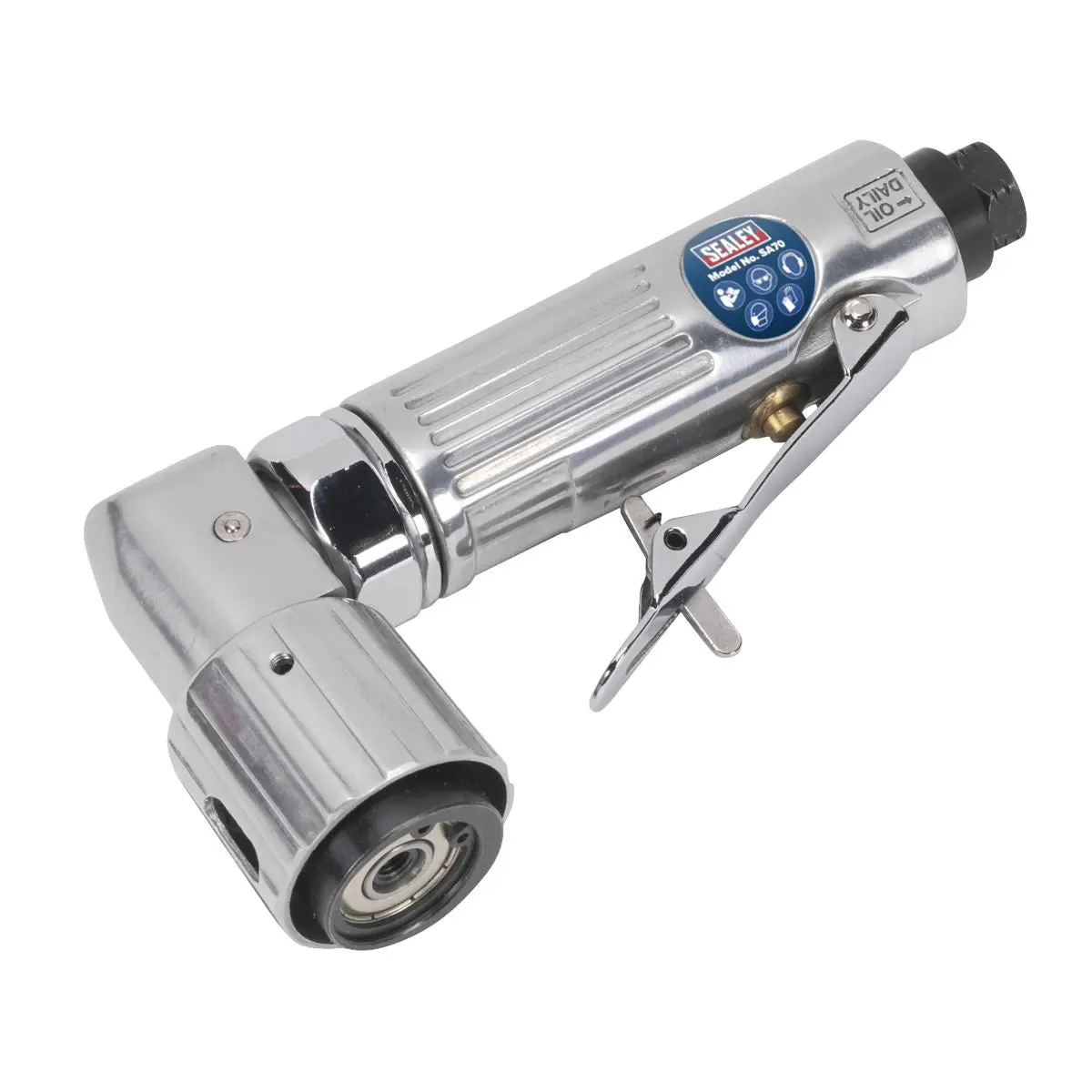 Sealey 50mm Mini Disc Air Orbital Sander - Image 4