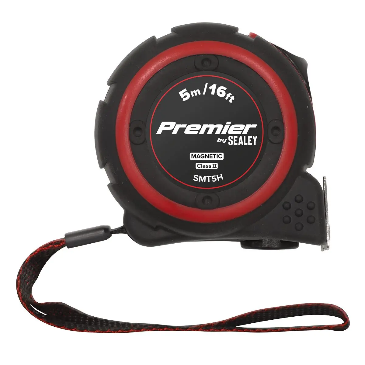 Sealey 5m or 8m Heavy Duty Tape Measure Rubber Body - Image 9