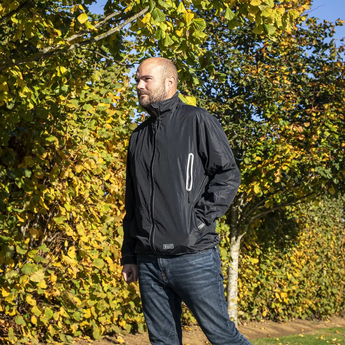 Sealey 5V Heated Rain Jacket with Power Bank 20Ah - Large - Image 17