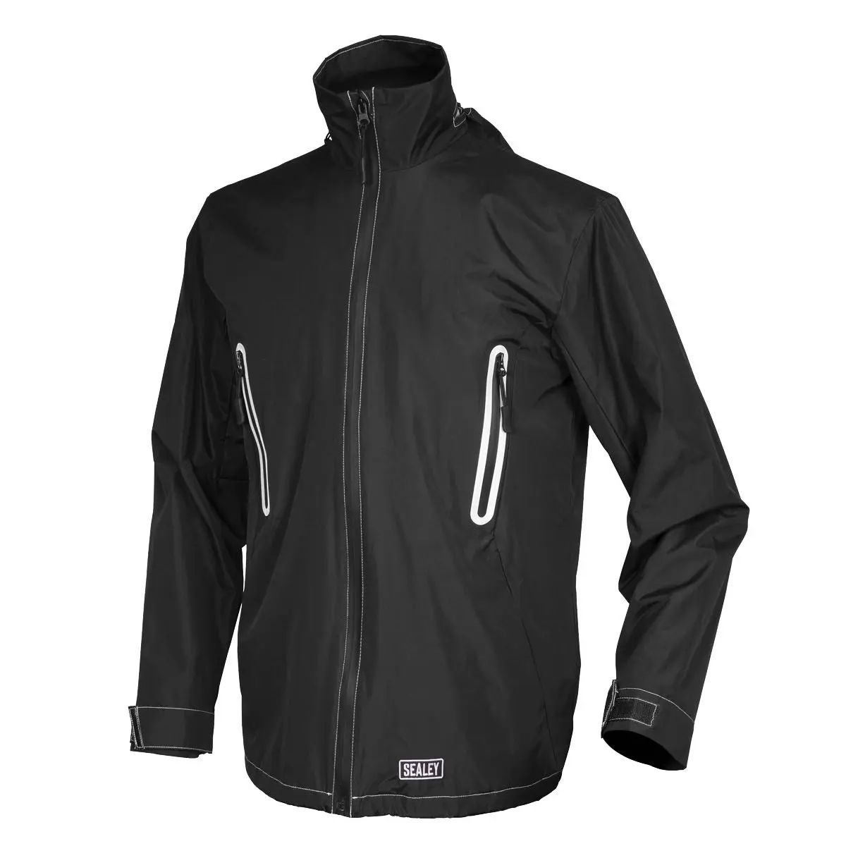 Sealey 5V Heated Rain Jacket - Small with Power Bank 20Ah - Image 6