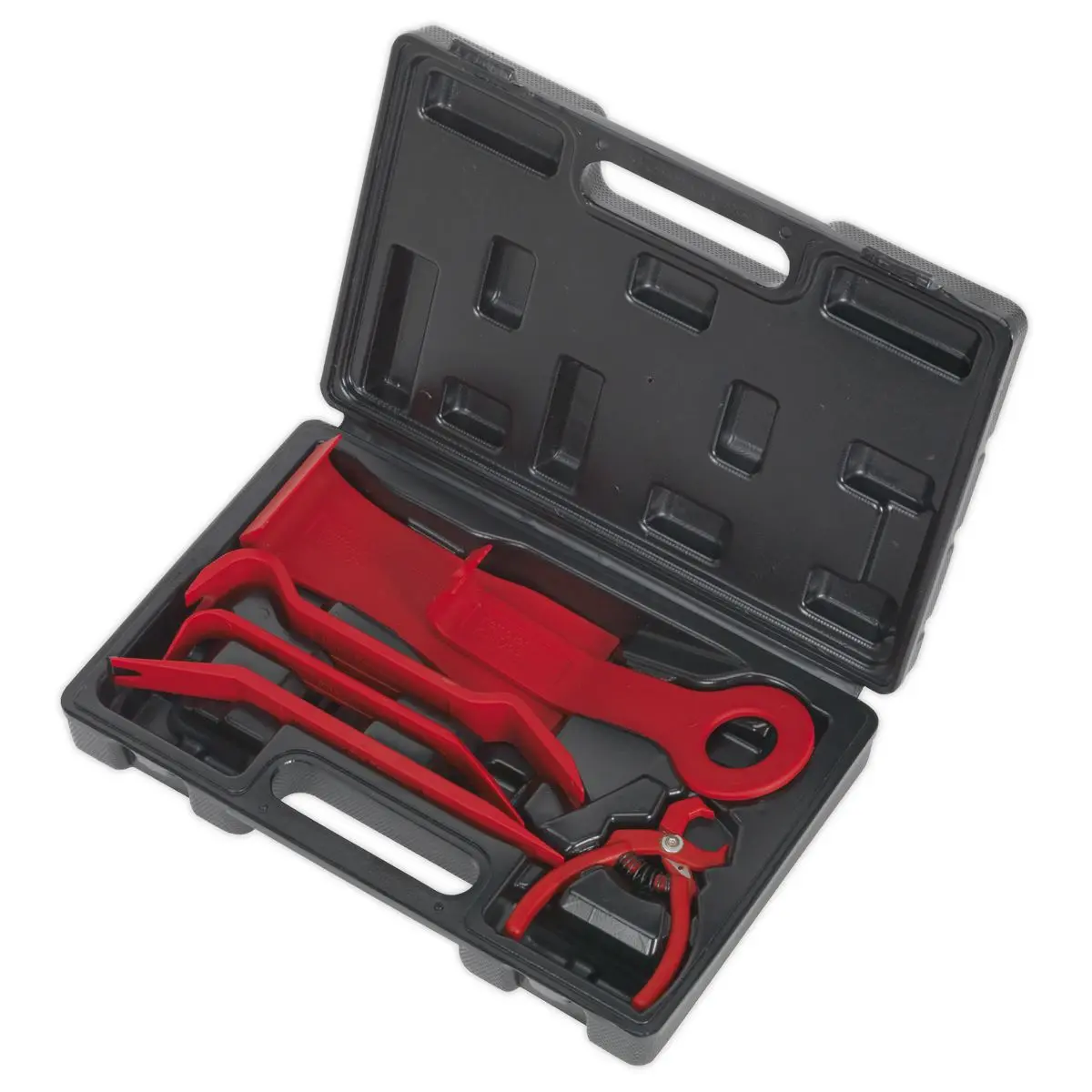 Sealey 6 Piece Trim & Upholstery Set in Case Removal Pliers Car Interior - Image 2