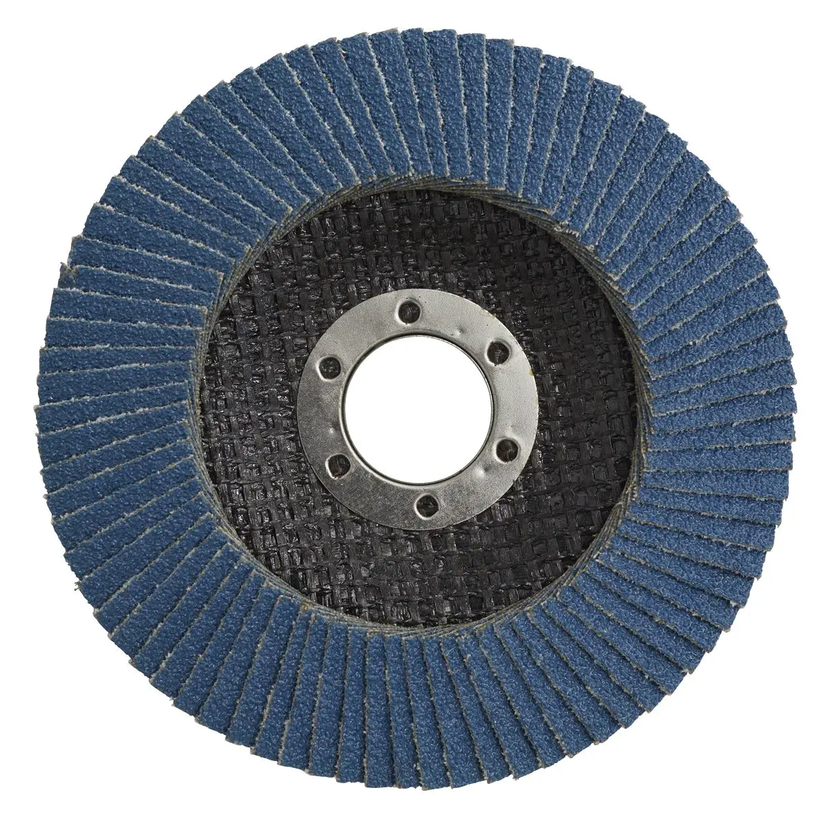 Sealey 60Grit Flap Discs Zirconium Ø115mm Ø22mm Bore - Pack of 10 - Image 7