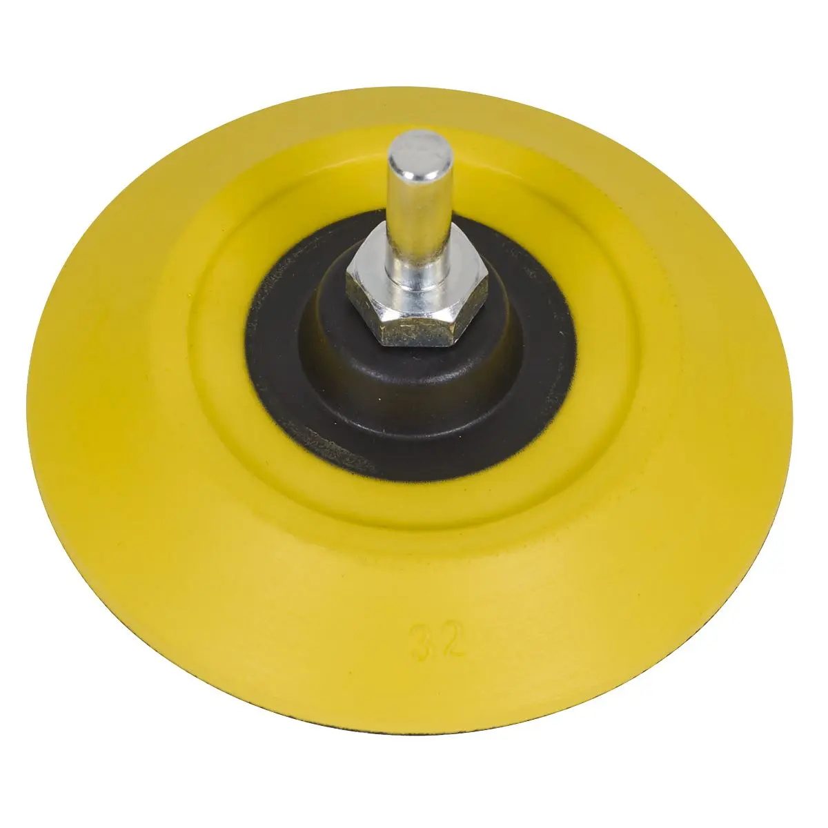 Sealey 75mm Hook & Loop Backing Pad 6mm Shaft
