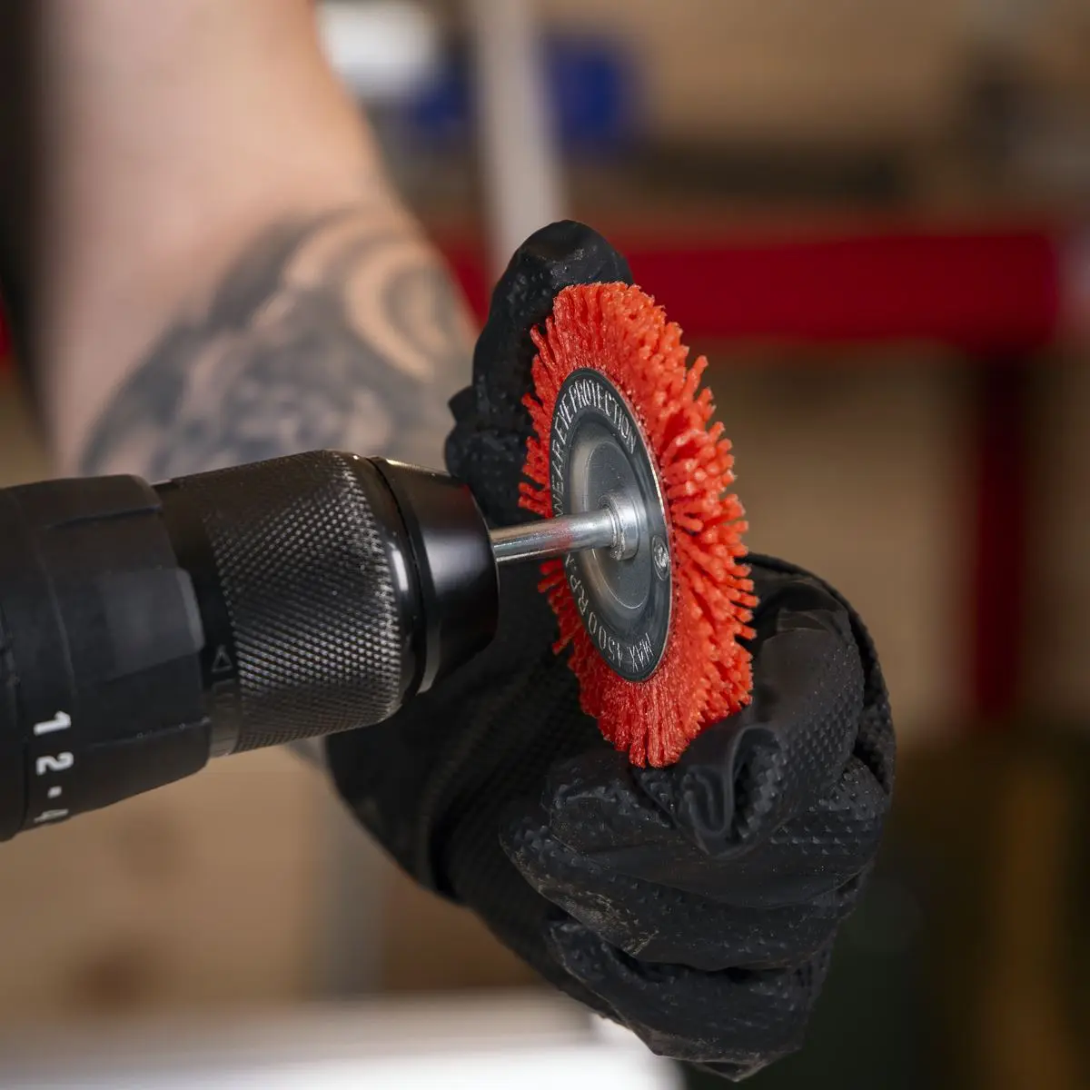 Sealey 75mm Nylon Filament Circular Brush with 6mm Shaft - Image 6