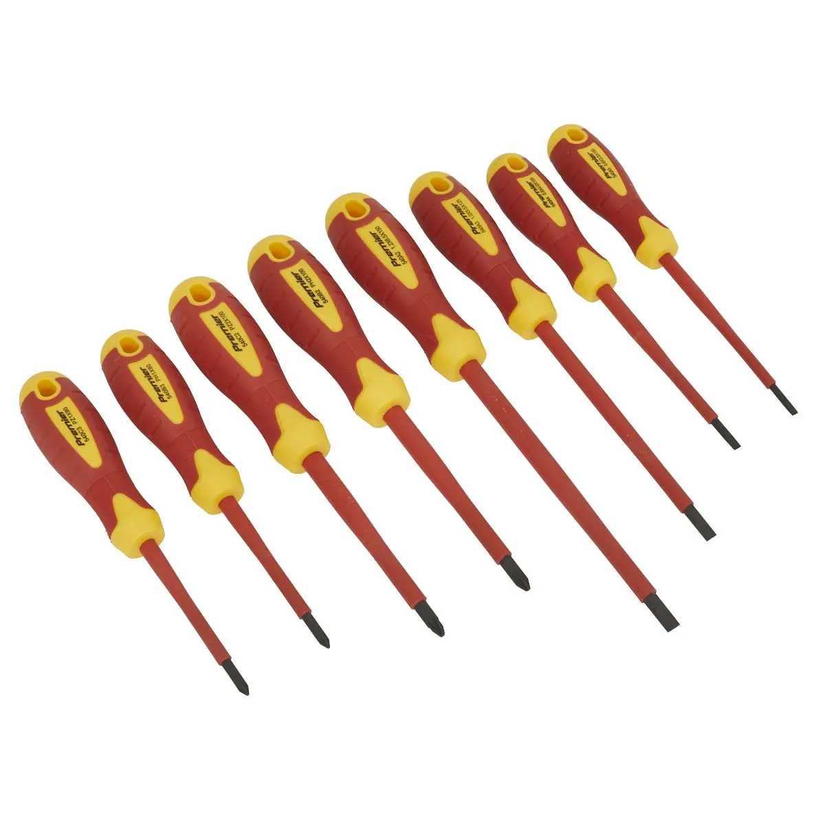 Sealey 8 Piece VDE Approved Screwdriver Set 1000V Slotted Pozi Phillips - Image 4