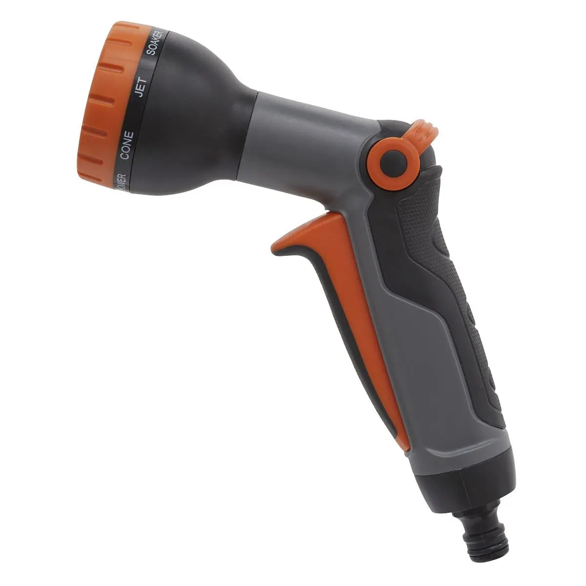 Sealey 9 Pattern Water Spray Pistol Rotating Spray Head Gun Jet Mist Locking Trigger - Image 3