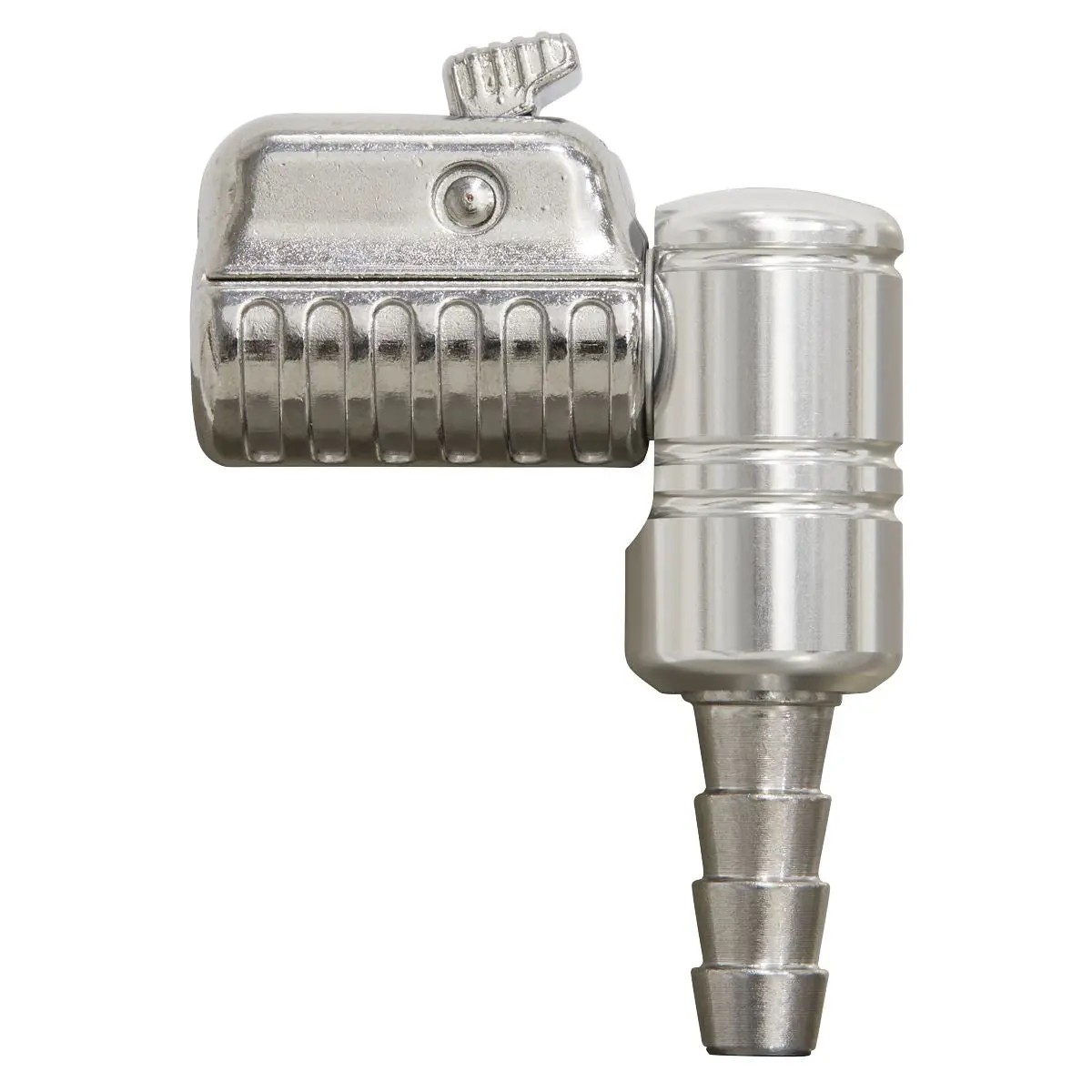 PCL 90° Angled Swivel Tyre Inflator Clip-On Connector 8mm Bore - Image 2