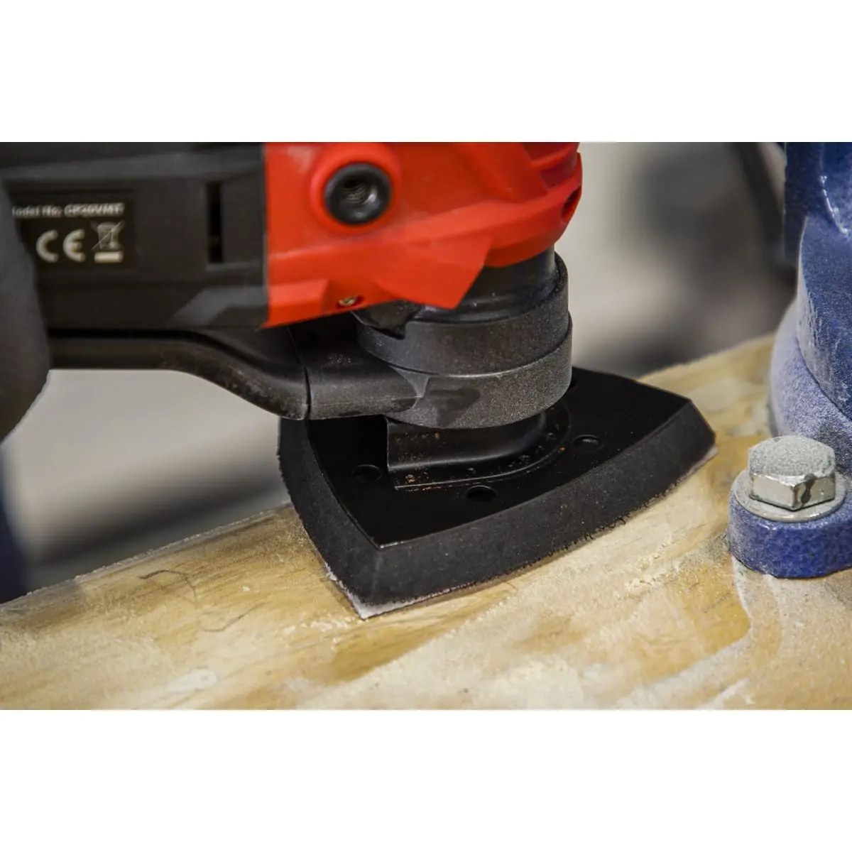 Sealey 9pc Detail Sander - 90mm Sanding Sheet Set - Image 6