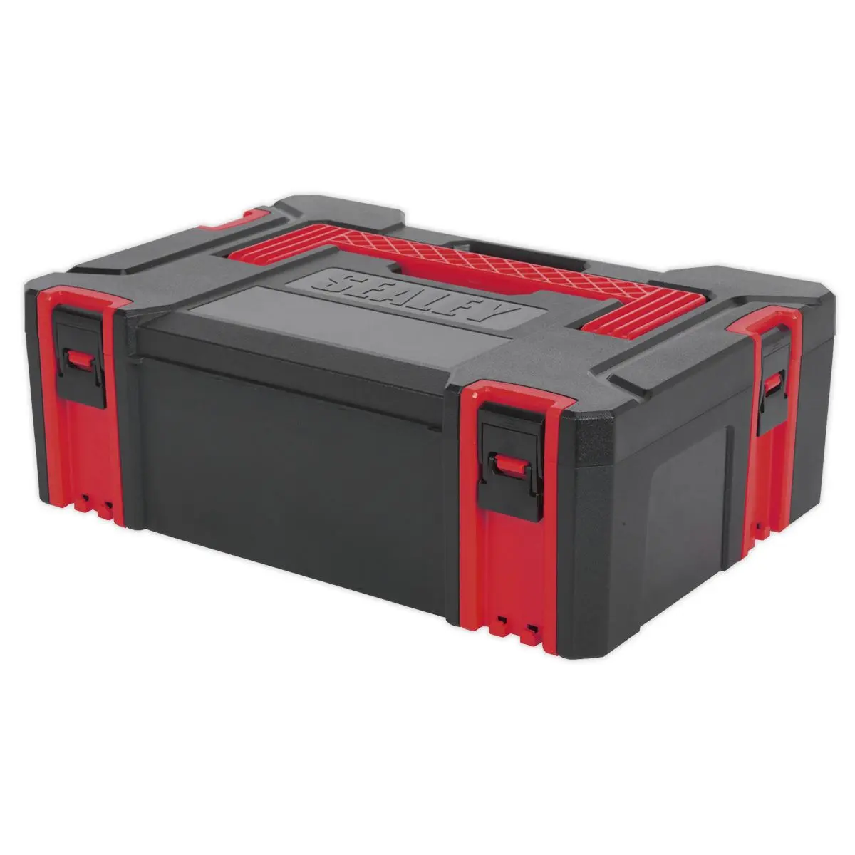 Sealey ABS Stackable Click Together Toolbox - Medium - Image 3