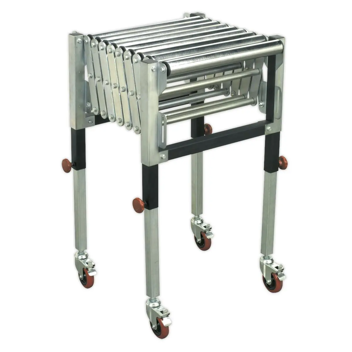 Sealey Adjustable Roller Stand 450-1300mm 130kg Capacity - Image 2