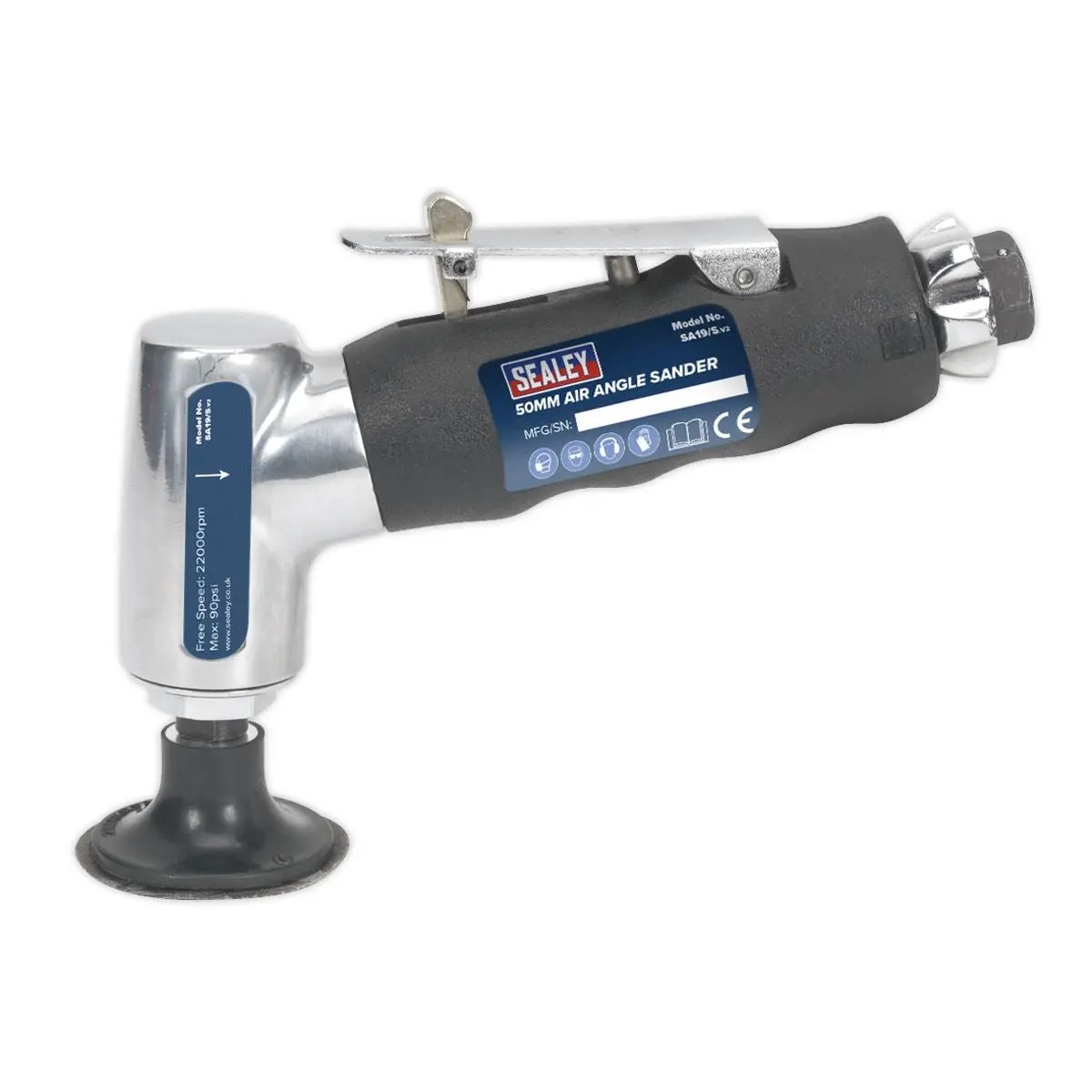 Sealey Air Angle Sander Ø50mm - Image 3