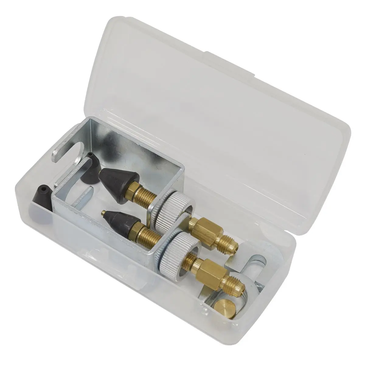 Sealey Air Conditioning Pressure Test Connector Kit 13pc - Image 2