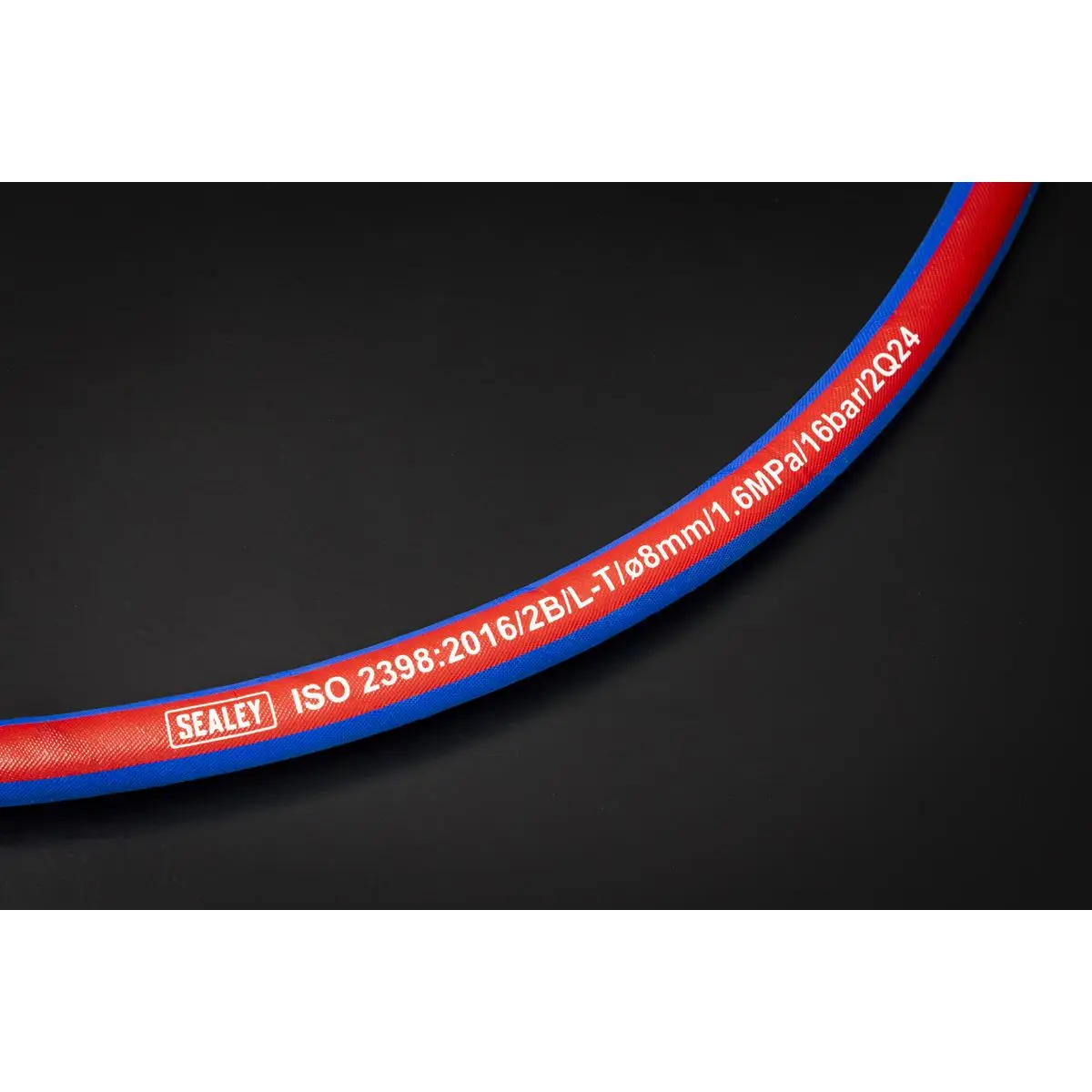 Sealey Air Hose 10m x Ø8mm with 1/4"BSP Unions Extra-Heavy-Duty - Image 4