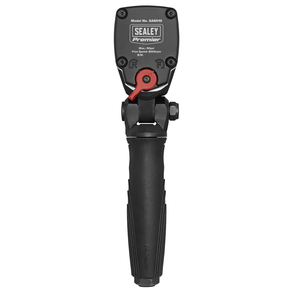 Sealey Premier Air Impact Wrench 1/2"Sq Drive Super Stubby - Twin Hammer - Image 10
