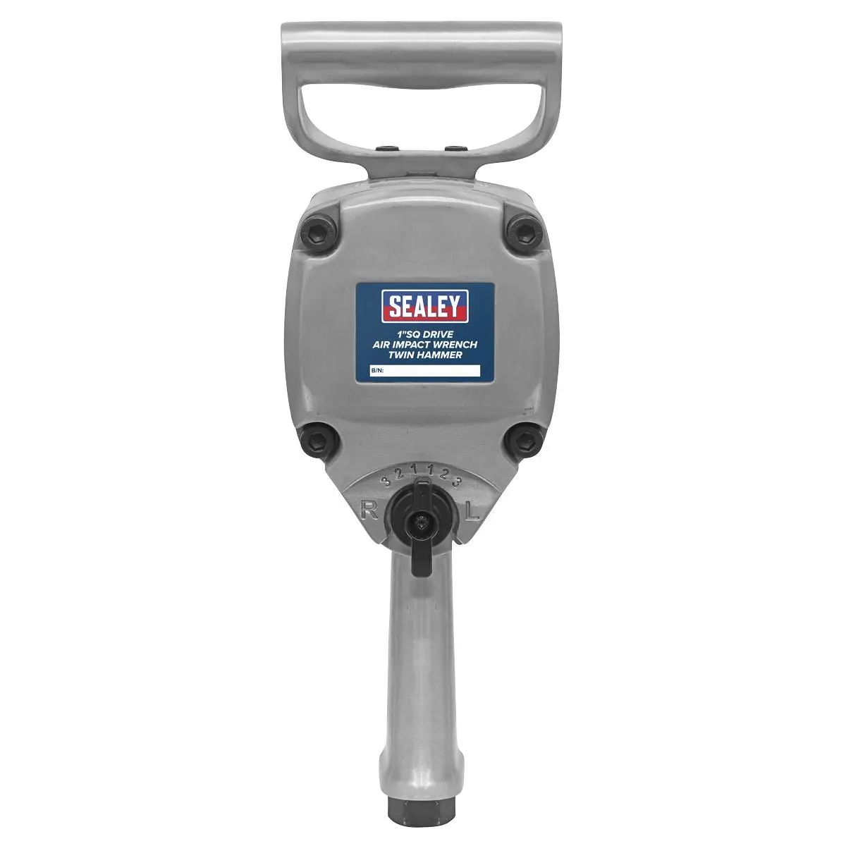 Sealey Air Impact Wrench 1"Sq Drive Pistol Type - Twin Hammer - Image 3
