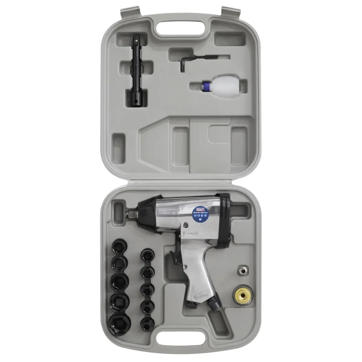 Sealey Air Impact Wrench Kit with Sockets 1/2"Sq Drive - Image 6