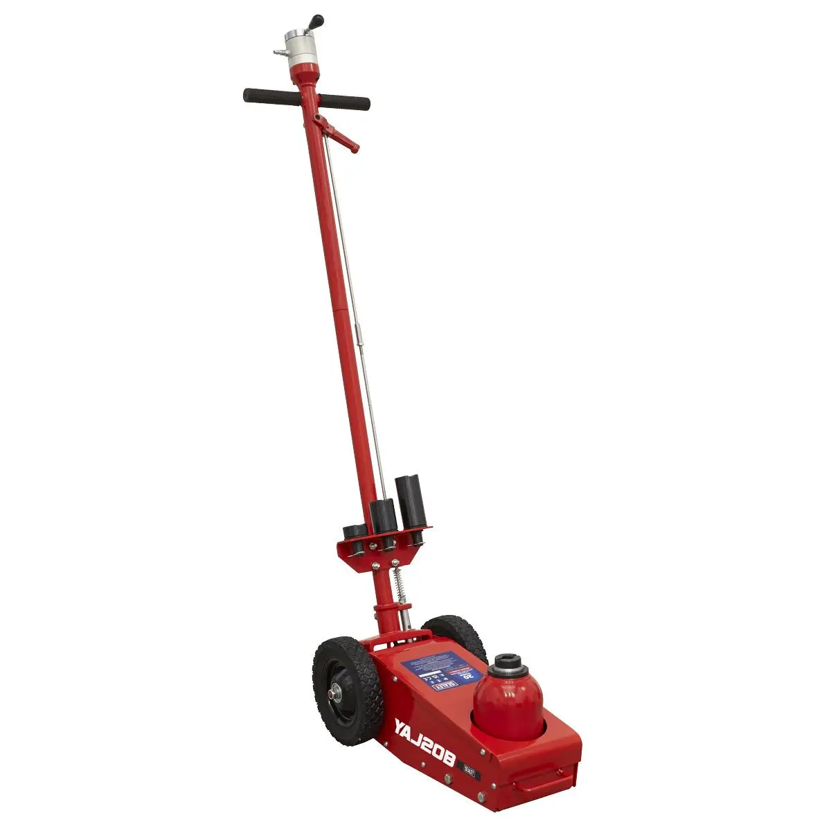 Sealey Air Operated Single Stage Trolley Jack 20 Tonne - Image 9