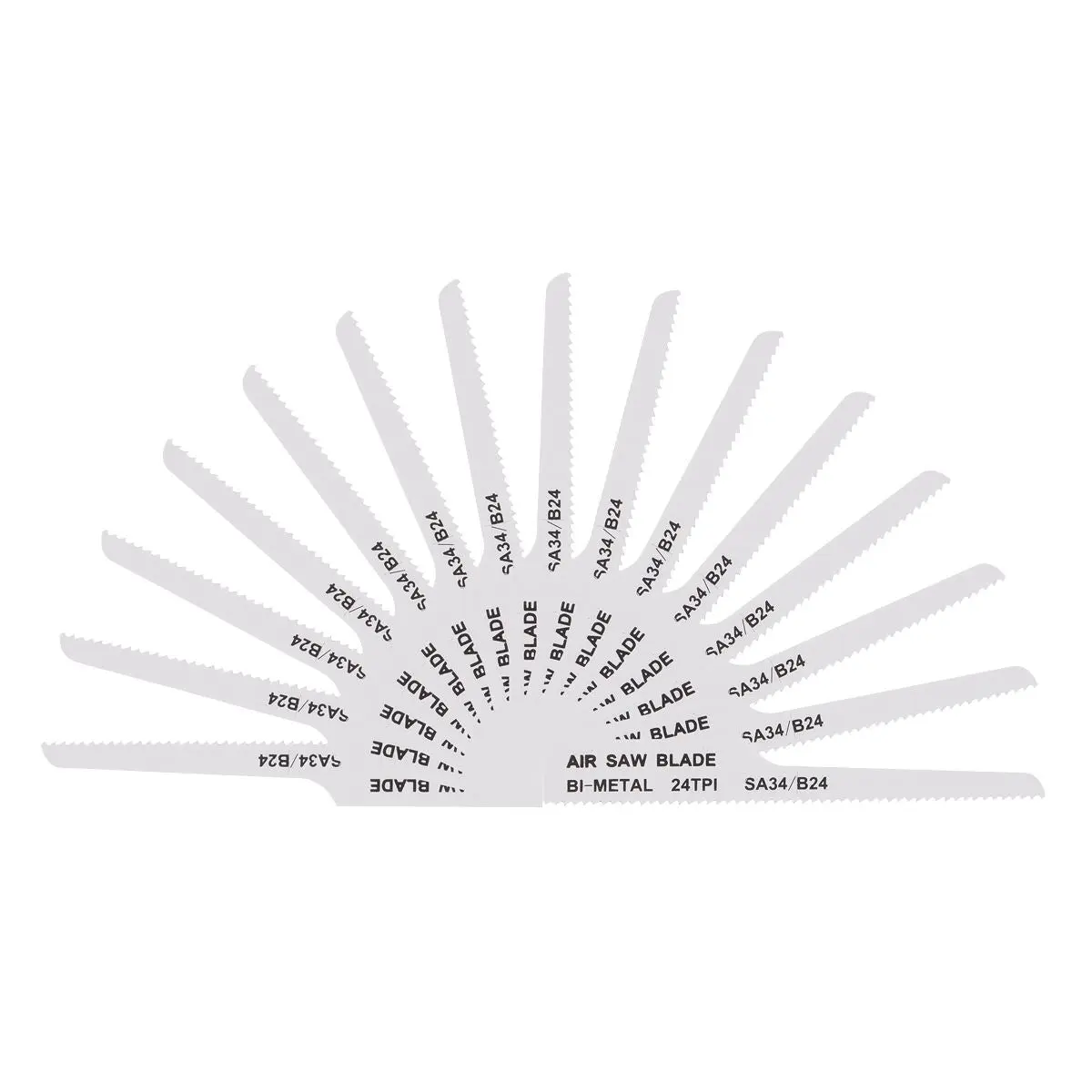 Sealey 94.5mm Air Saw Blade 24tpi - Pack of 15