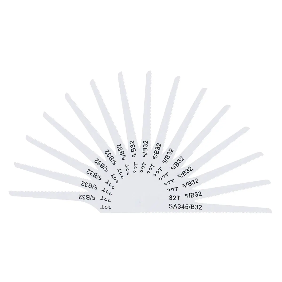 Sealey 74mm Air Saw Blade 32tpi - Pack of 15