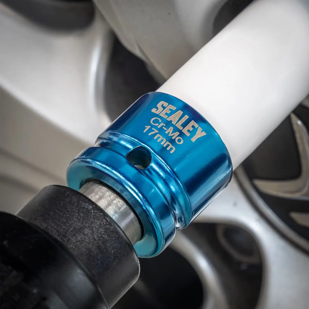 Sealey Alloy Wheel Impact Socket 1/2"Sq Drive 17mm - Image 10