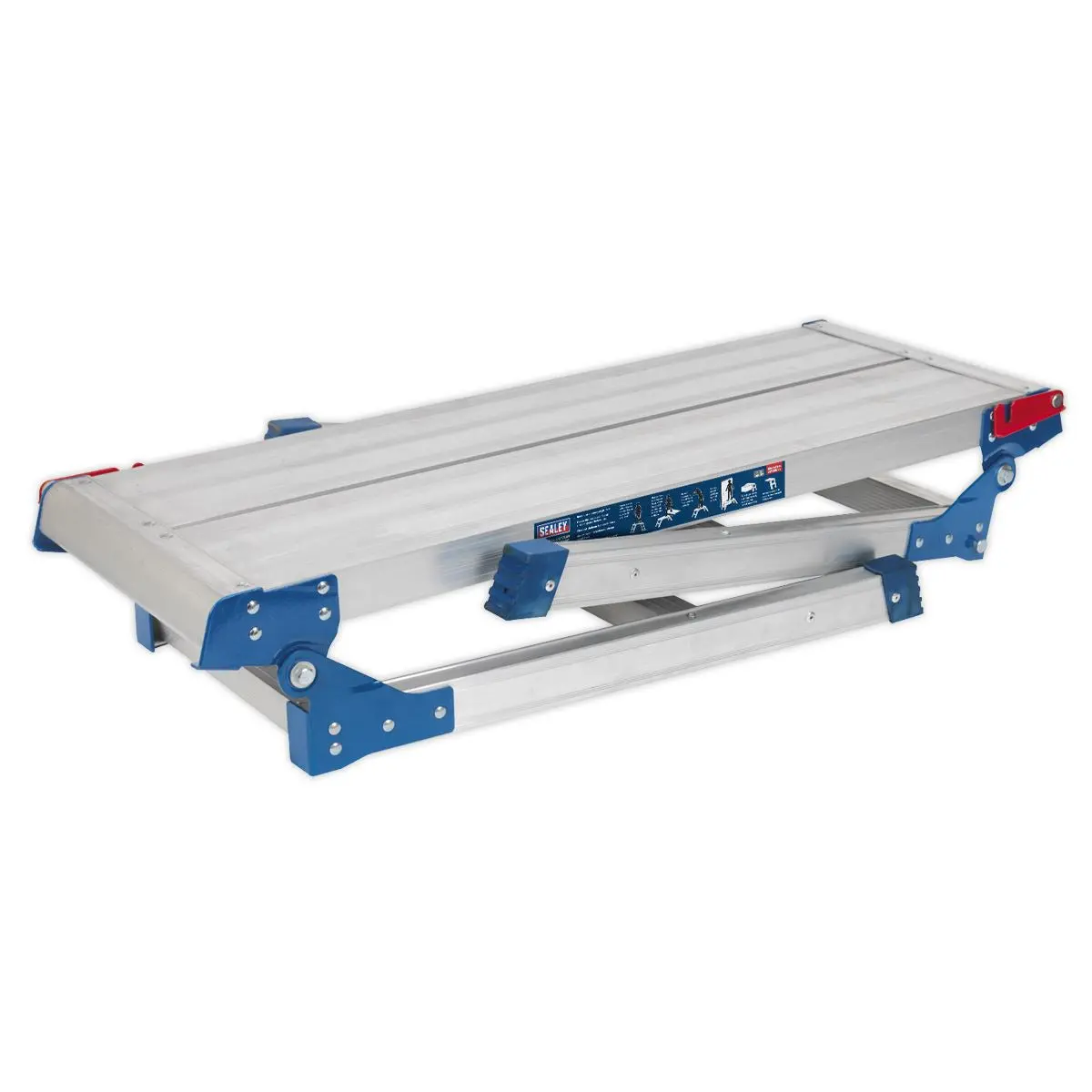 Sealey Aluminium Folding Platform 2-Tread EN 131 - Image 2