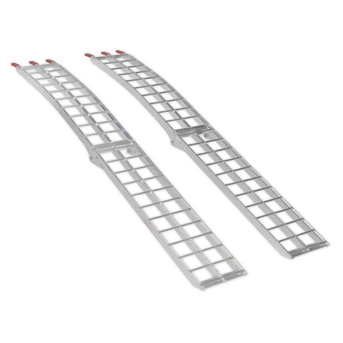 Sealey Aluminium Loading Ramps 680kg Capacity - Pair - Image 2