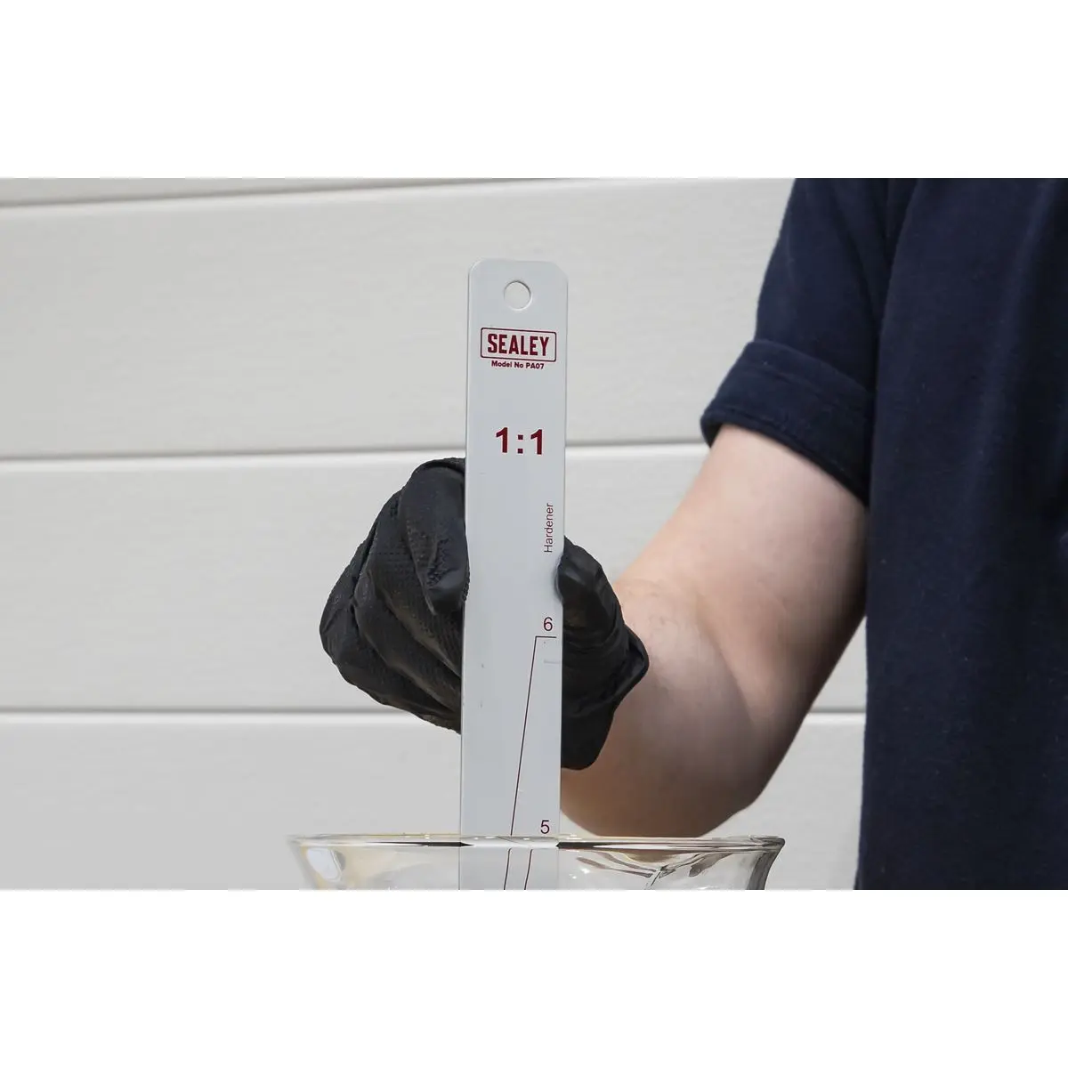 Sealey Aluminium Paint Measuring Stick 1:1/3:1 - Image 8