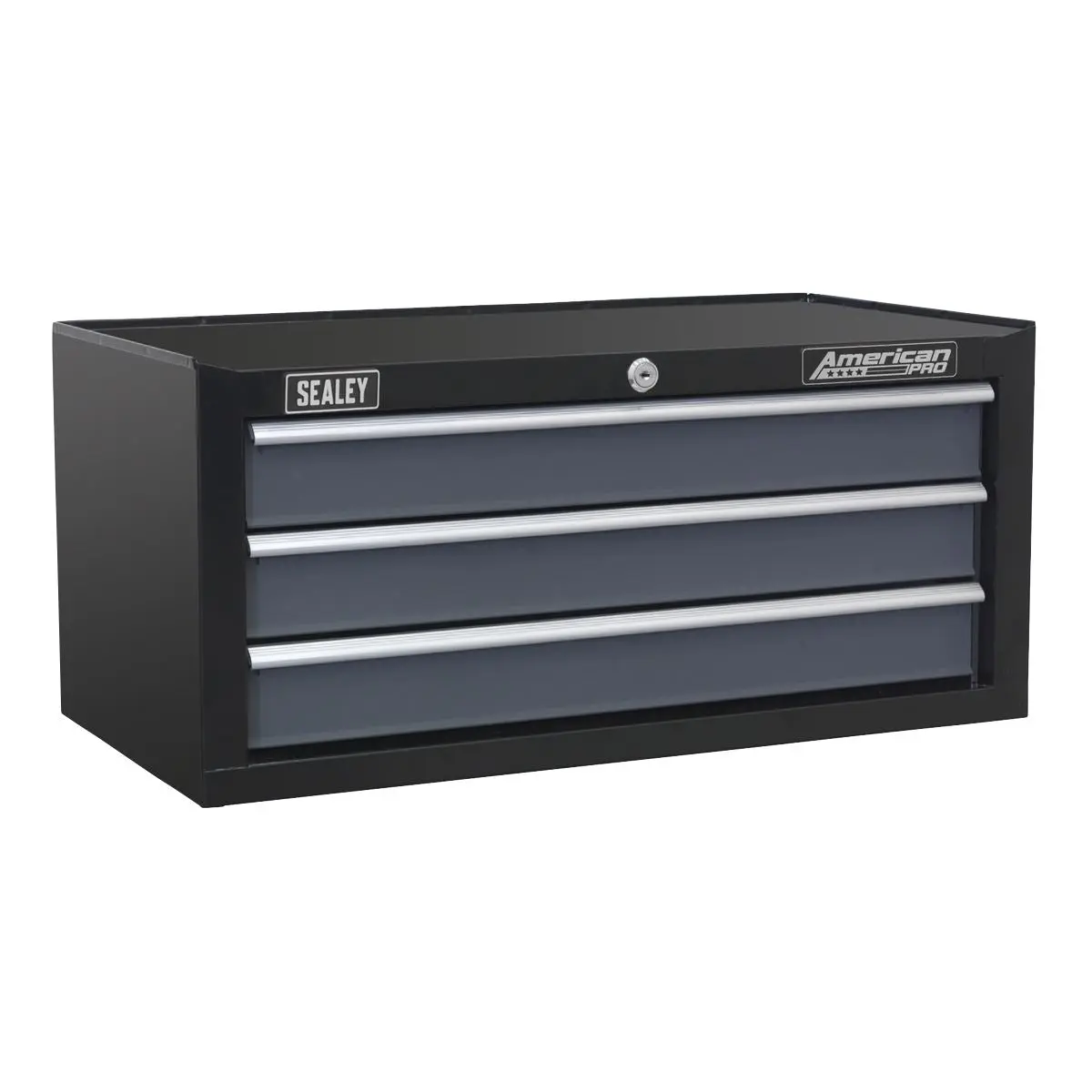 Sealey American Pro Tool Chest Combination 16 Drawer with Ball-Bearing Slides - Black/Grey - Image 3