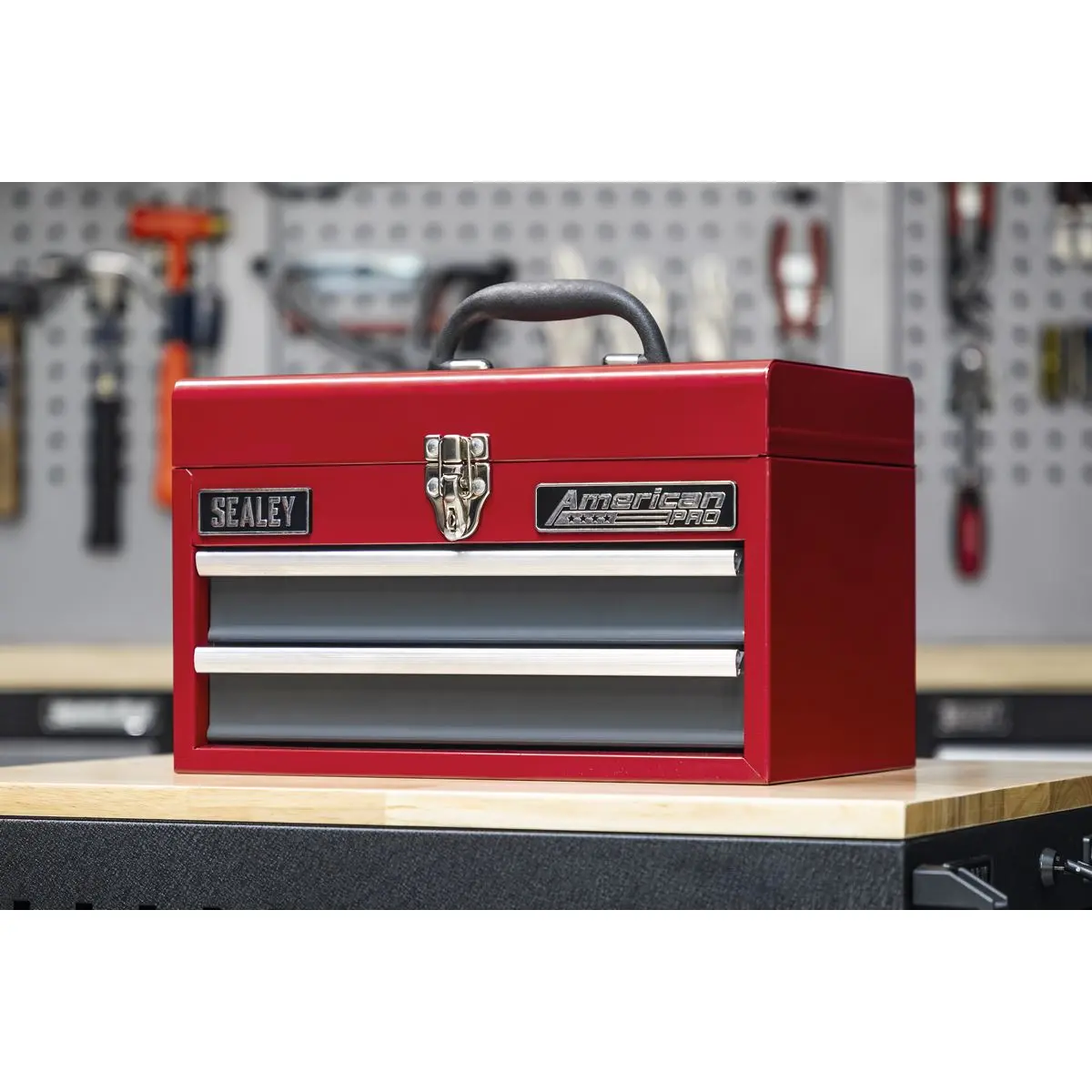 Sealey American Pro Toolbox 2 Drawer with Ball Bearing Slides - Image 10