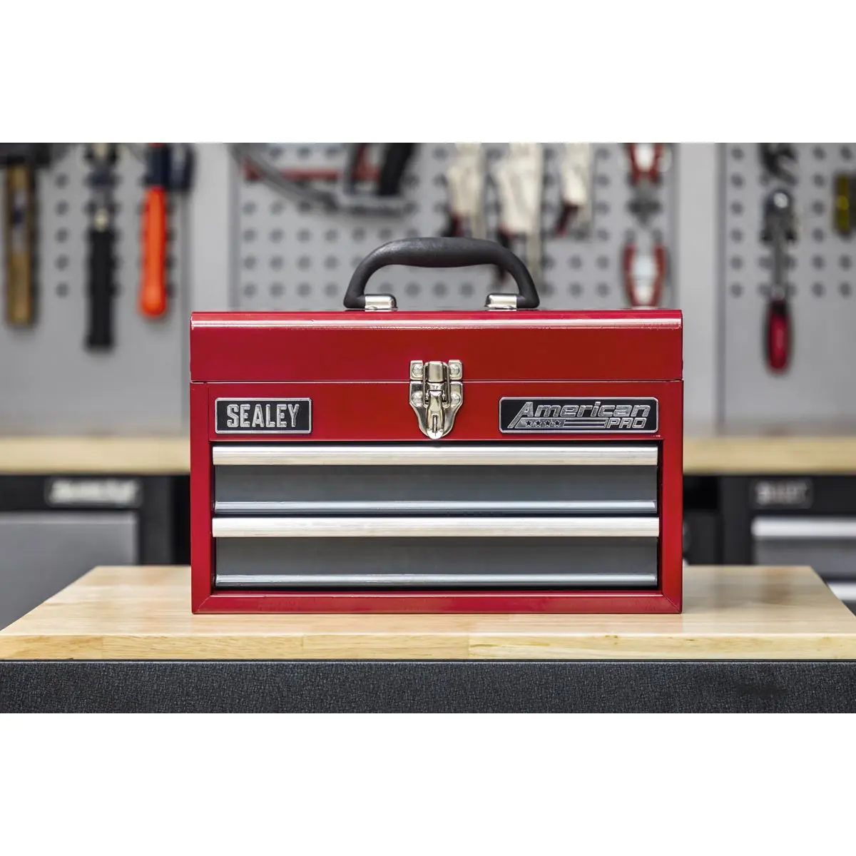 Sealey American Pro Toolbox 2 Drawer with Ball Bearing Slides - Image 3