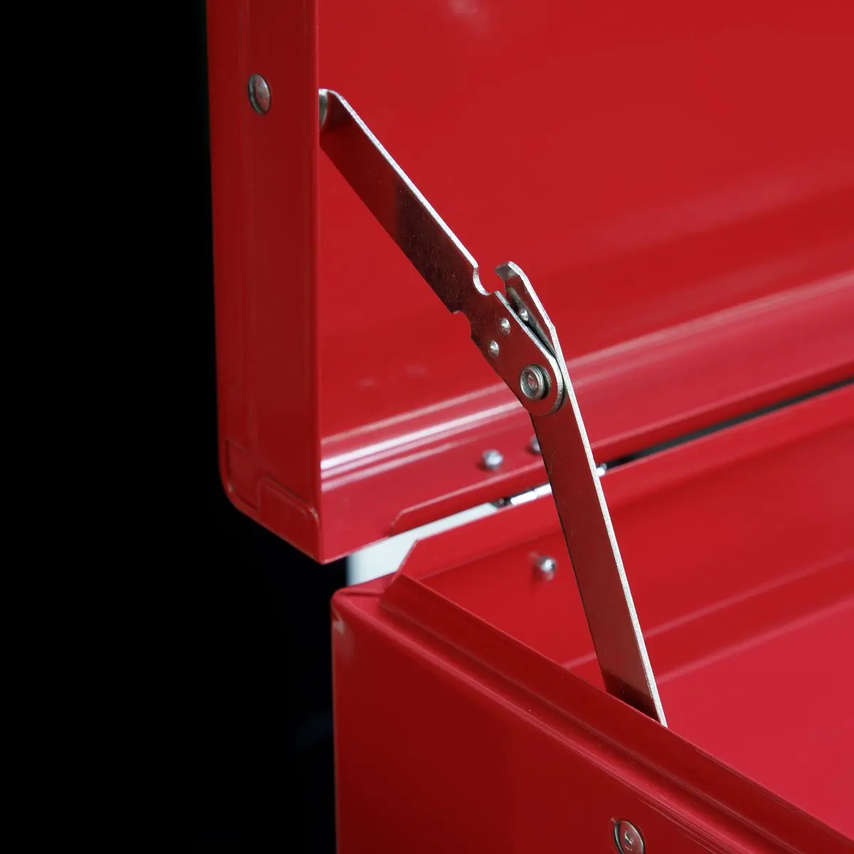 Sealey American Pro Topchest 9 Drawer with Ball-Bearing Slides - Red/Grey - Image 8