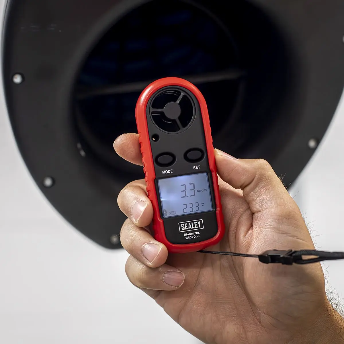 Sealey Digital Anemometer with Beaufort Scale - Image 8