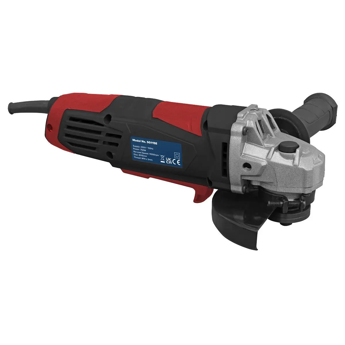 Sealey Angle Grinder Ø115mm 750W/230V - Image 11