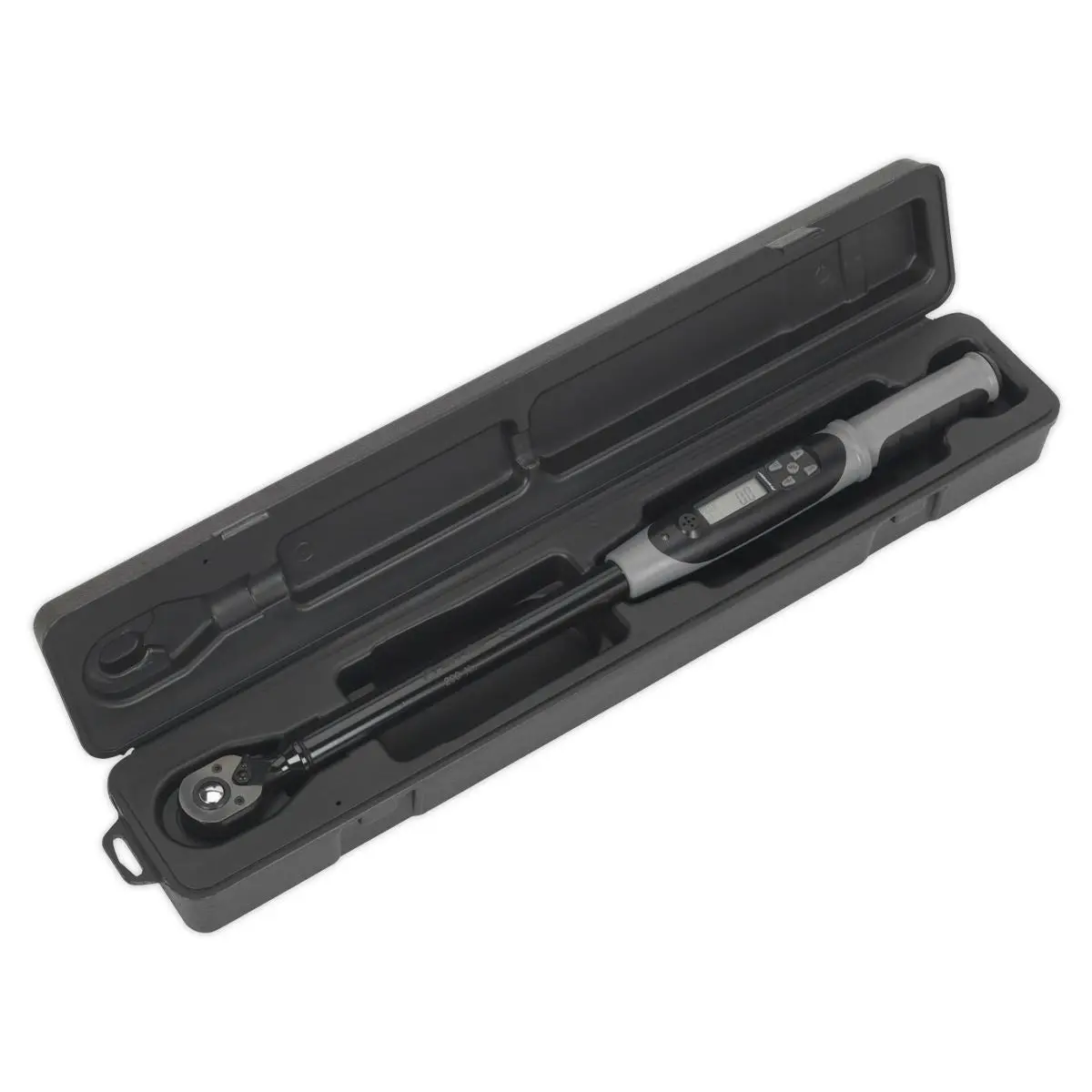 Sealey Angle Torque Wrench Digital 1/2" Drive 20-200Nm (14.7-147.5lb.ft) Black Series - Image 5