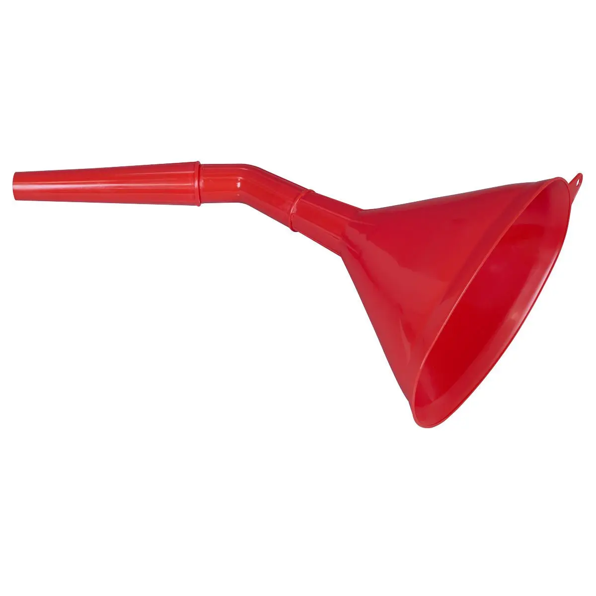 Sealey Angled Spout Oval Funnel with Filter 200mm - Medium - Image 4