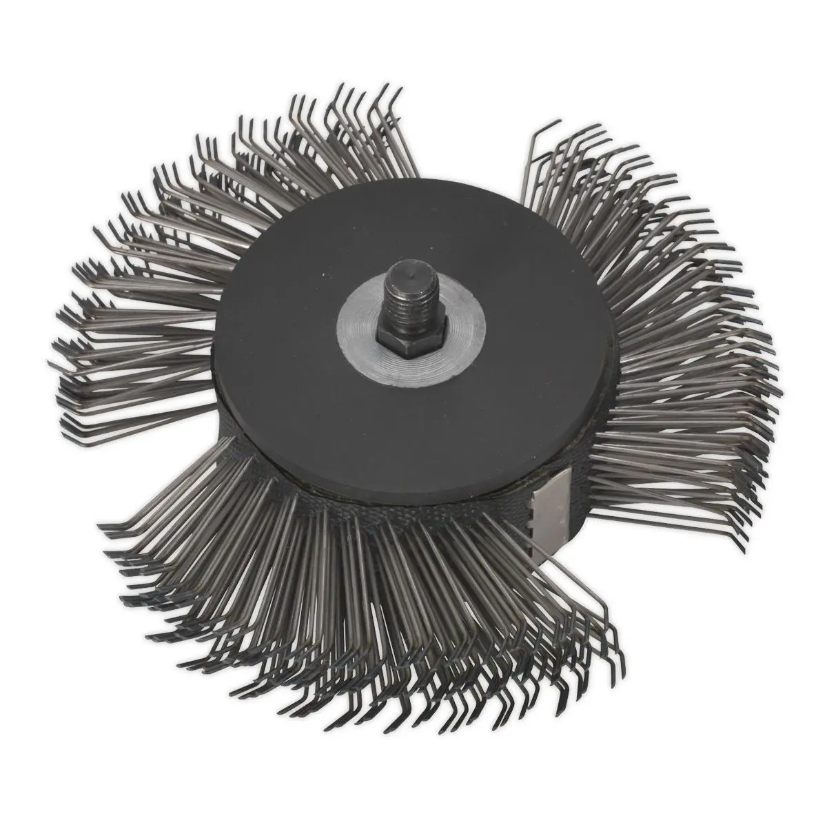 Sealey Angled Wire Wheel Ø100mm for SA695 - Image 2