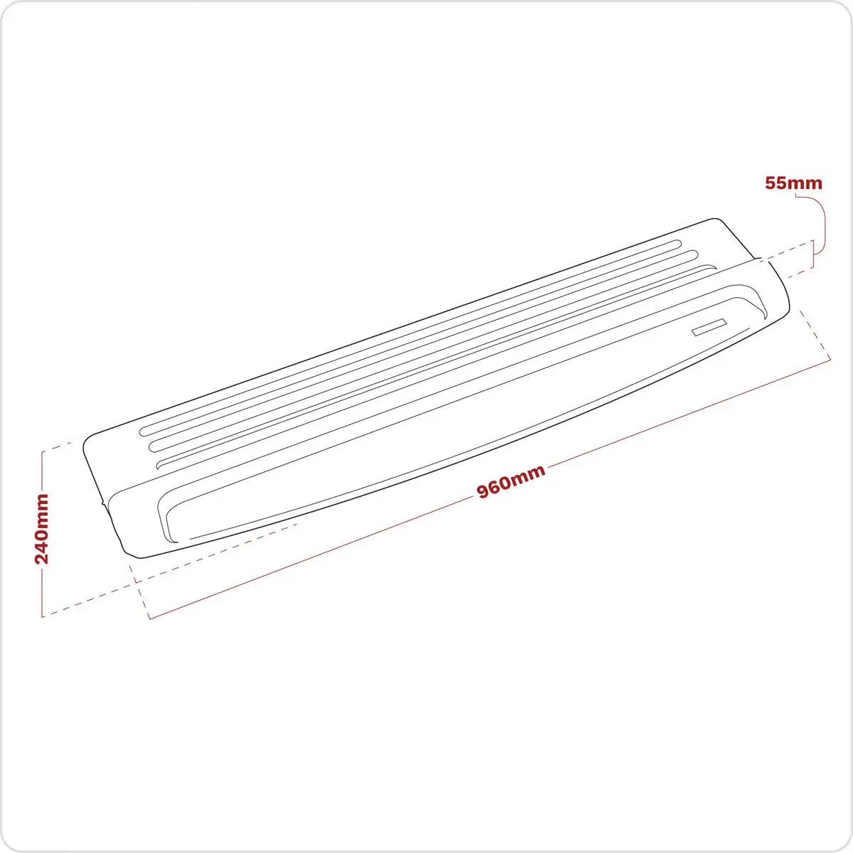 Sealey Anti-Slip Ladder Mat - Image 2