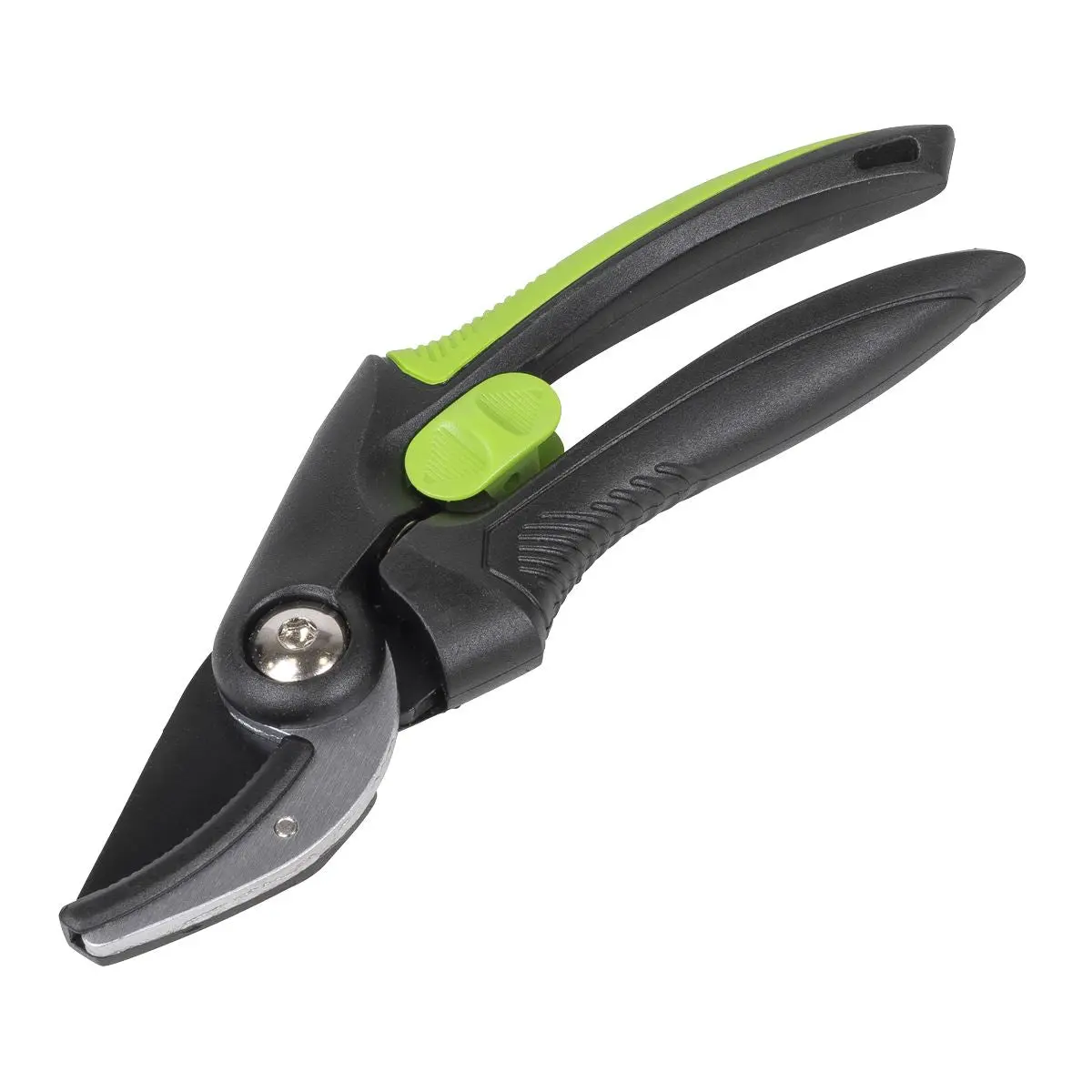 Sealey Anvil Secateurs with Soft Grip Handle, Safety Lock & Carbon Steel Blade, 208mm