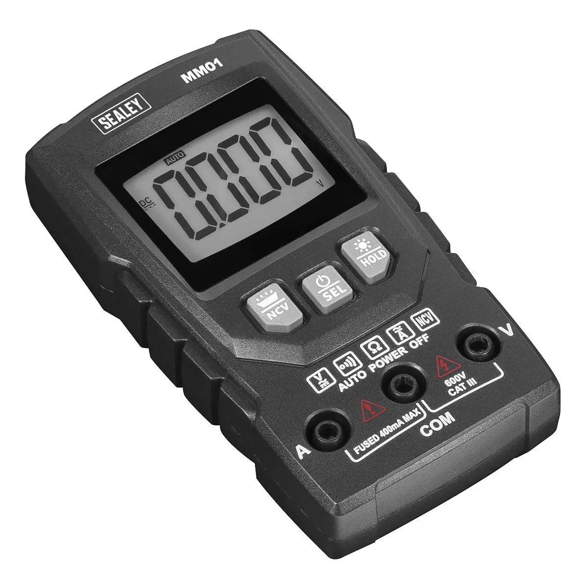 Sealey Auto-Ranging Digital Multimeter 6-Function - Image 9