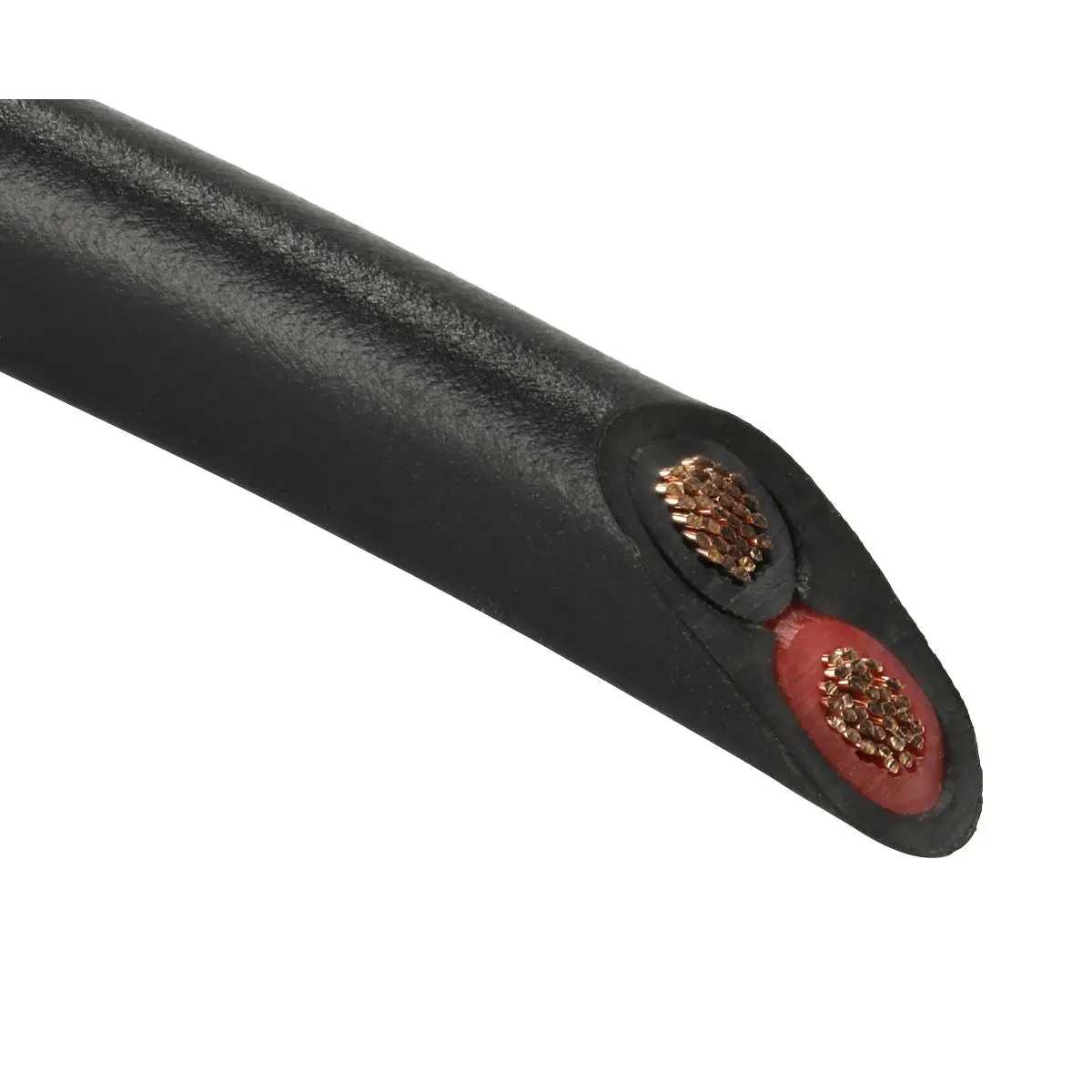 Sealey Automotive Cable Thin Wall Flat Twin 2 x 1mm² 32/0.20mm 30m Black - Image 2