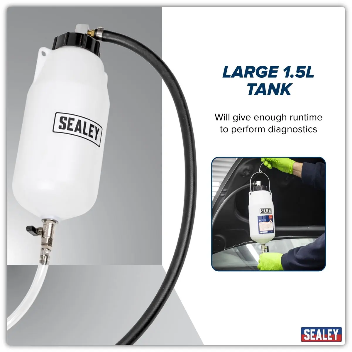 Sealey Auxiliary Fuel Tank 1.5L - Image 2