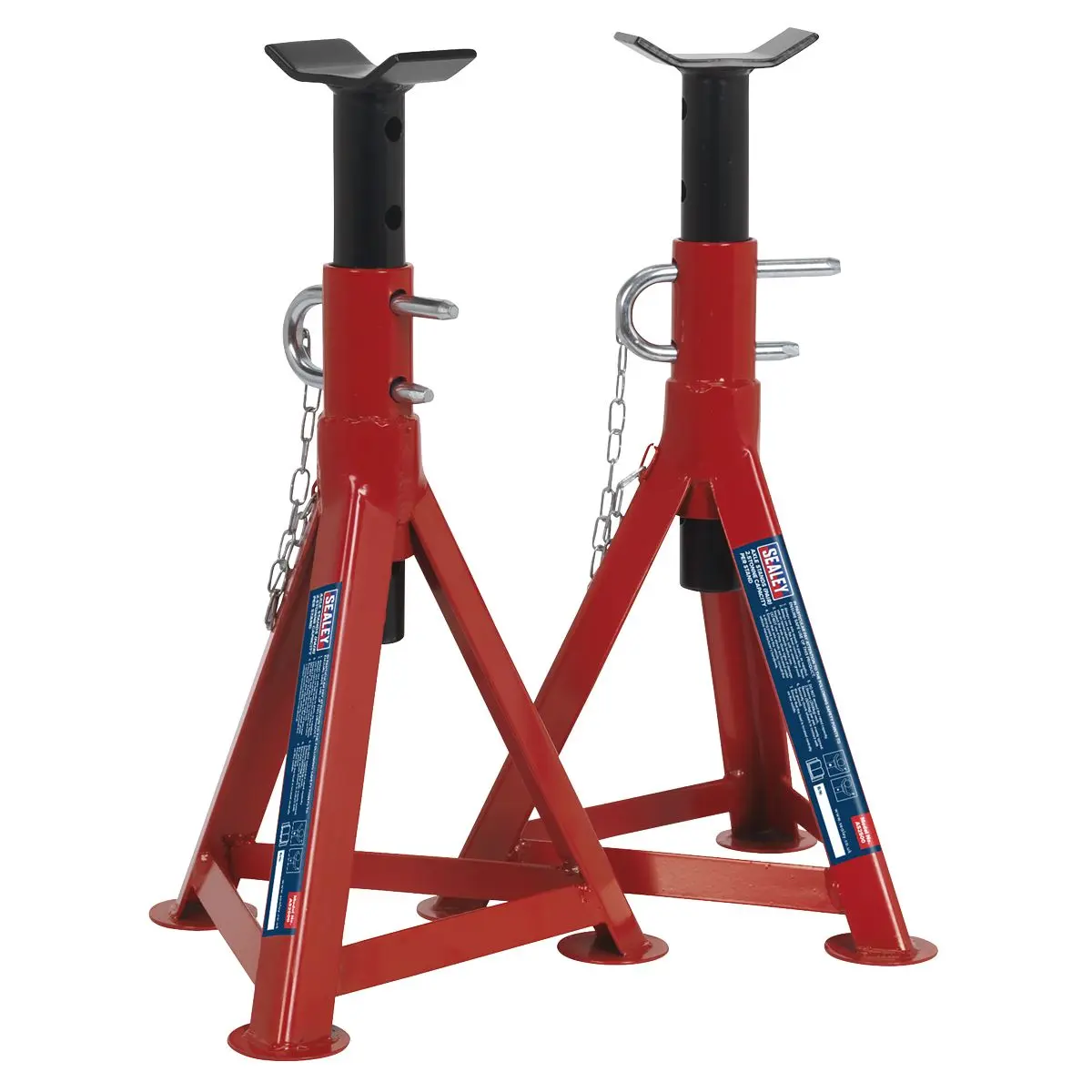 Sealey Premier Axle Stands (Pair) 2.5 Tonne Capacity per Stand - Image 3