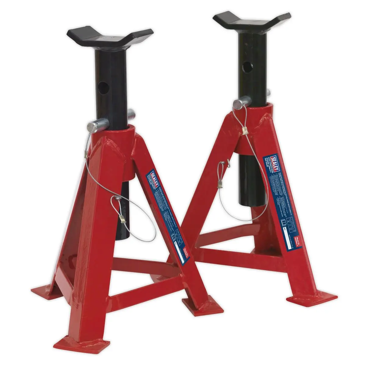 Sealey Axle Stands (Pair) 5 Tonne Capacity per Stand - Image 2