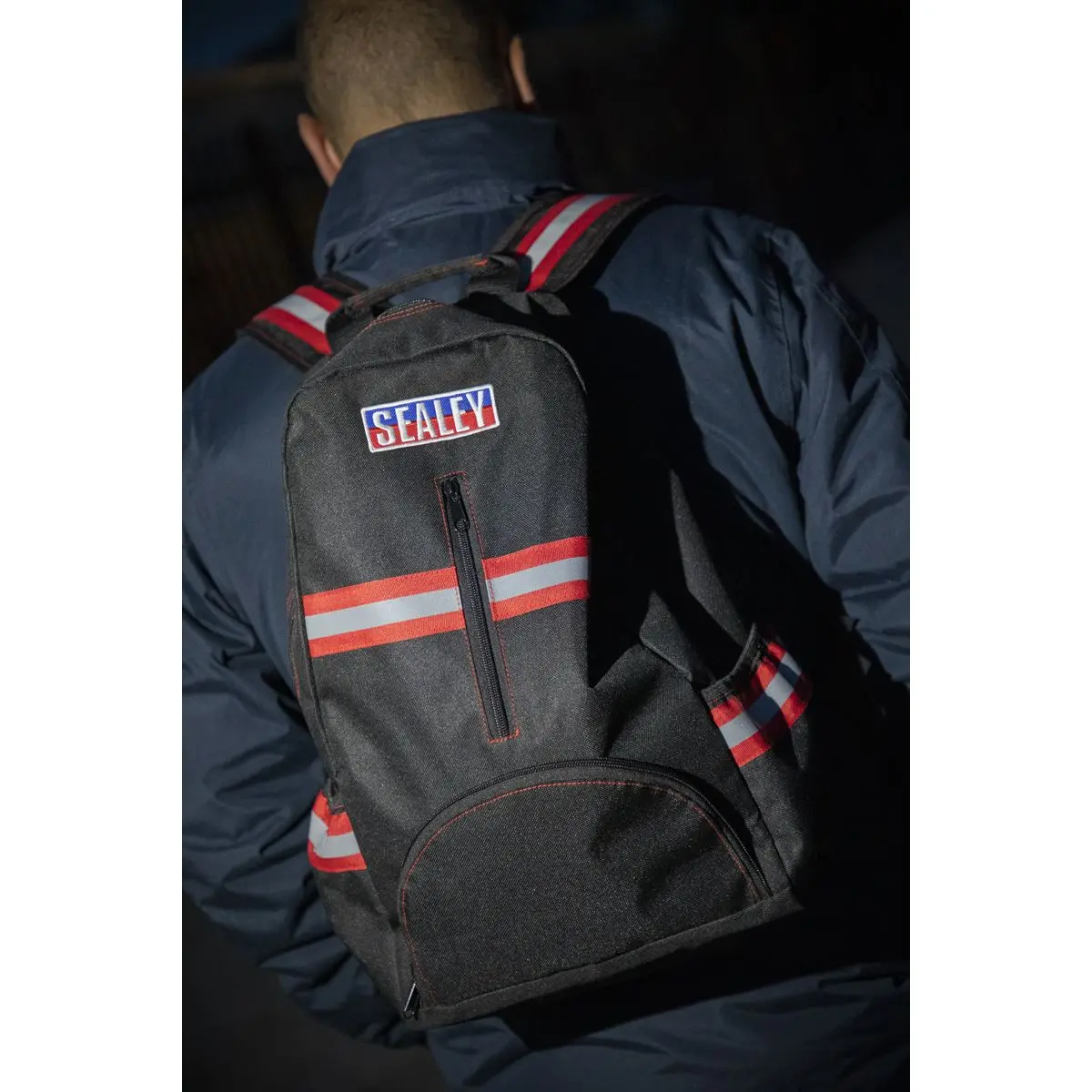 Sealey Backpack with Reflective Strips 430mm - Image 6