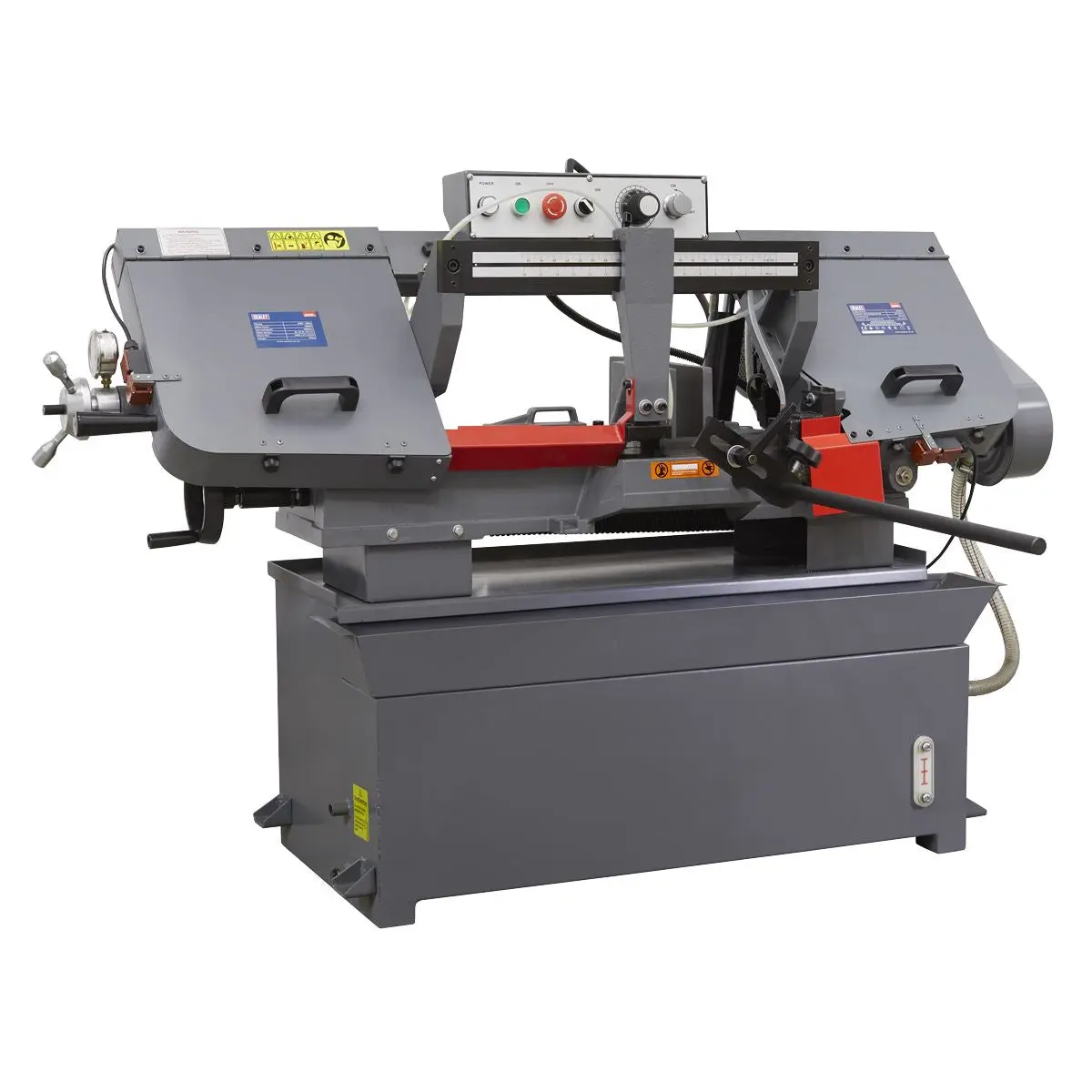 Sealey Bandsaw 400mm Horizontal Hydraulic Arm - Image 4