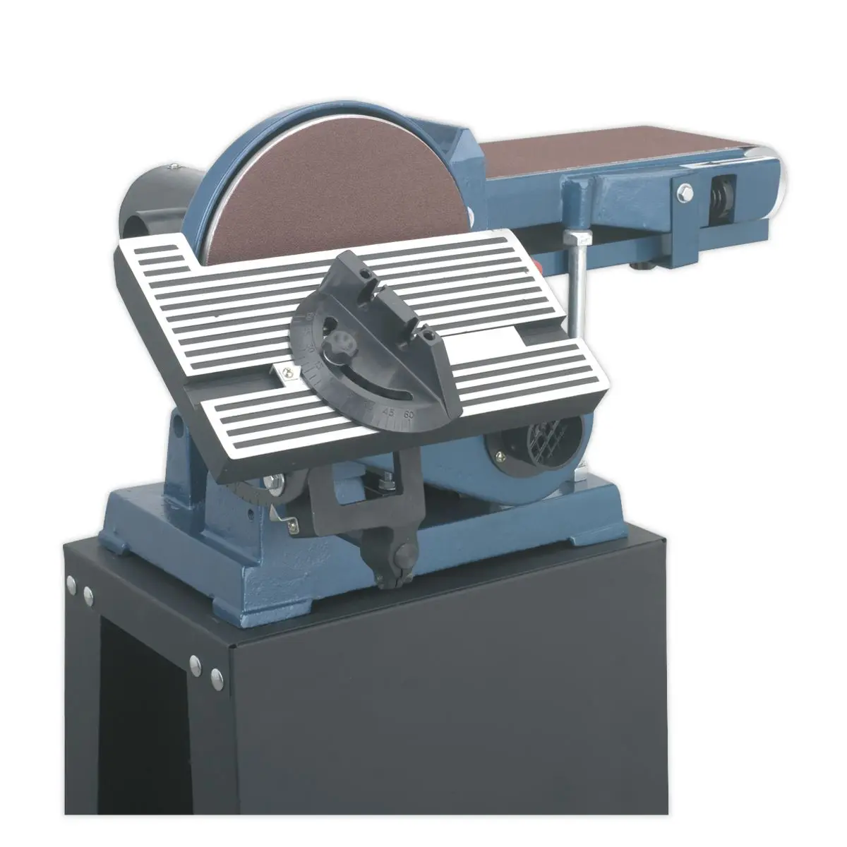 Sealey Belt/Disc Sander Floor Standing 1220 x 150mm/Ø230mm - Image 2