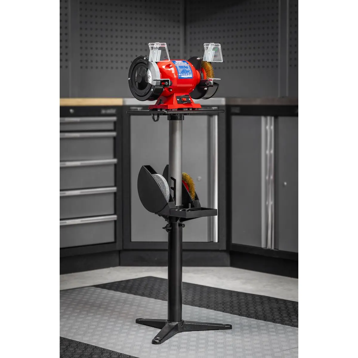 Sealey Bench Grinder Floor Stand Adjustable - Image 10