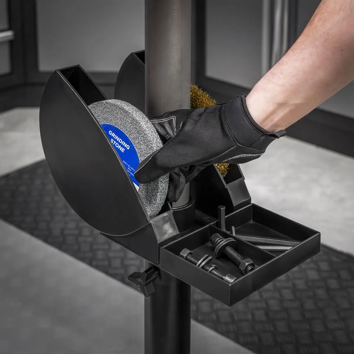 Sealey Bench Grinder Floor Stand Adjustable - Image 8