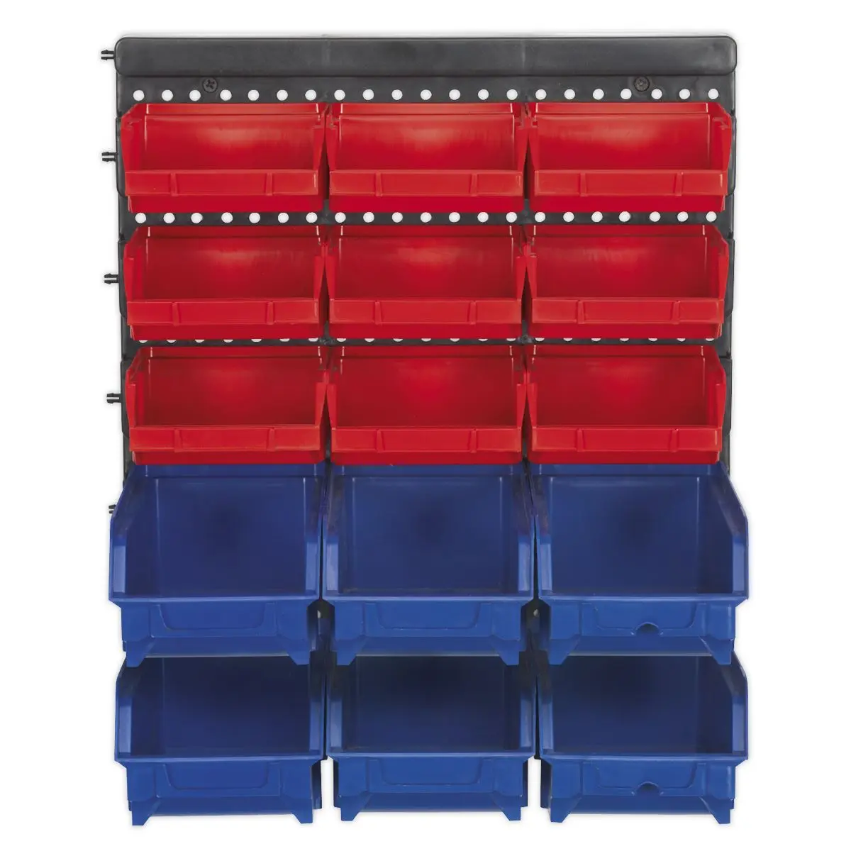 Sealey Bin Storage System Wall Mounting 15 Bins - Image 3