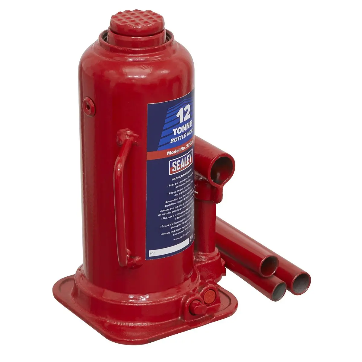 Sealey Bottle Jack 12 Tonne - Image 4